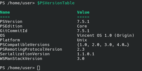 PowerShell information